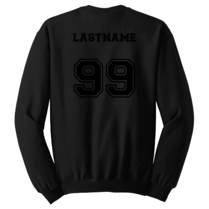 2024 - 6th Grade Maroon Team Adult Crewneck Sweatshirt with Optional Player Name and/or Jersey Number on Back! - Image 12