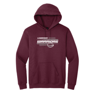 2026 - 6th Grade Maroon - Lebanon Warriors - Heavy Blend Hooded Sweatshirt