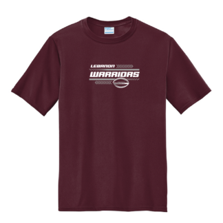 2026 - 6th Grade Maroon - Lebanon Warriors - Performance Tee