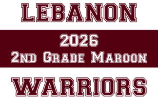 2026 2nd Grade Maroon